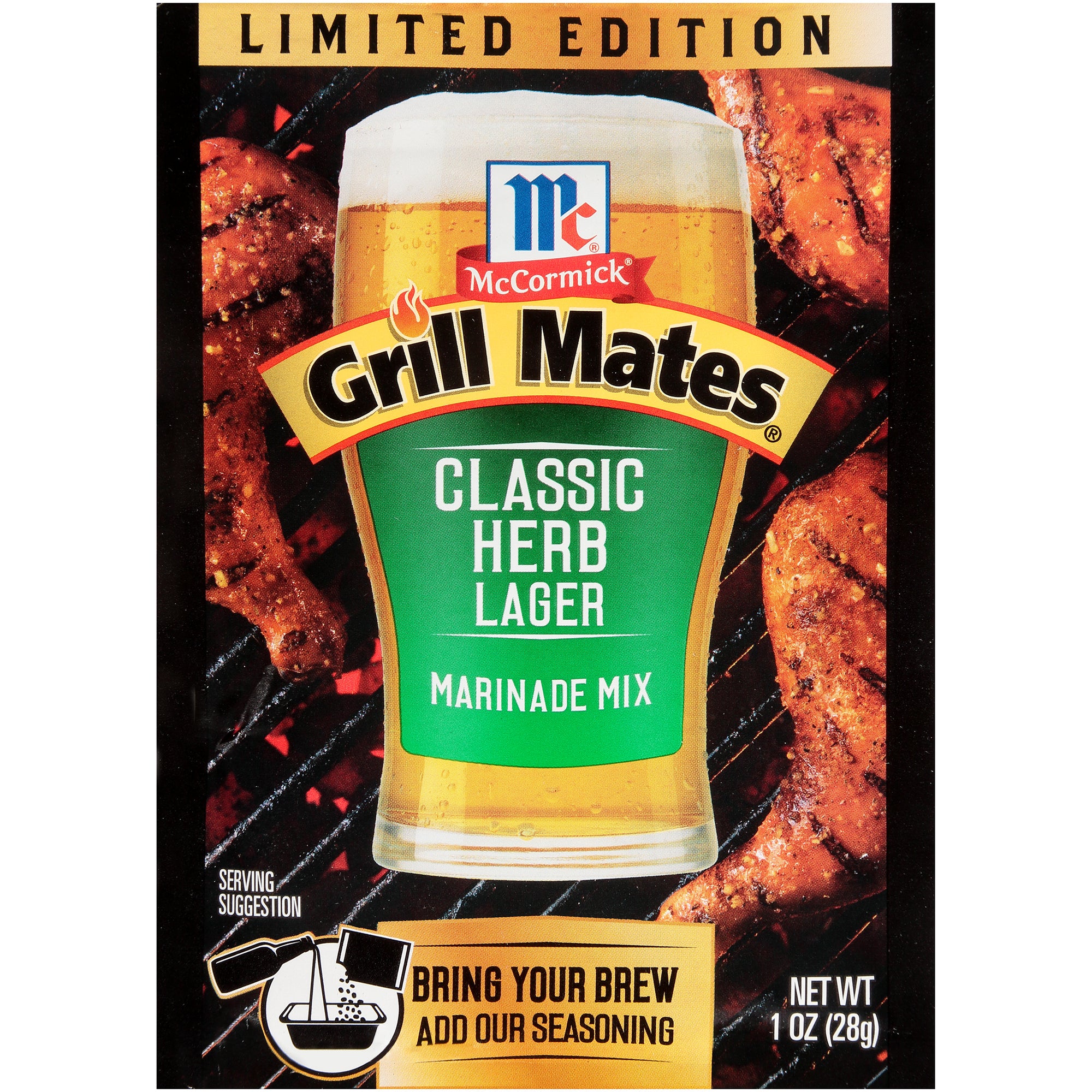 Grill Mates Classic Herb Lager Marinade Mix 1 oz.