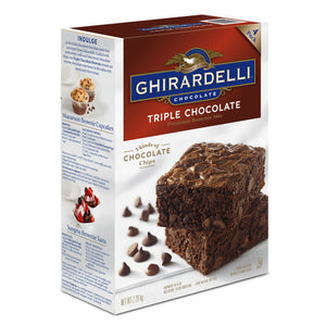 Ghirardelli Triple Chocolate Premium Brownie Mix