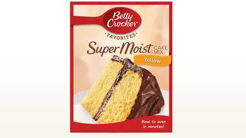 Betty Crocker Supermoist Cake Mix