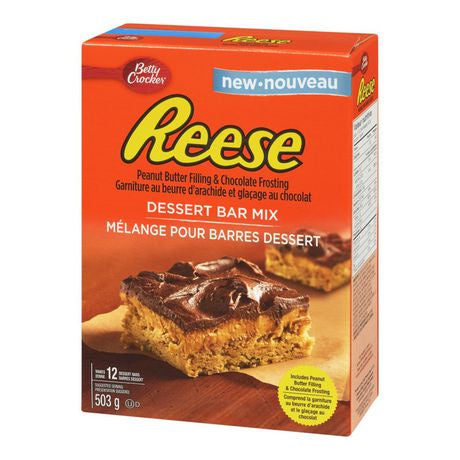 Betty Crocker Reese Peanut Butter & Chocolate Dessert Bar Kit 503 g