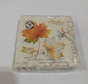 Decorative Beverage Napkins - 25X25cm - 40 Pieces