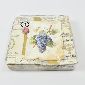 Decorative Beverage Napkins - 25X25cm - 40 Pieces