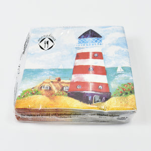 Decorative Beverage Napkins - 25X25cm - 40 Pieces