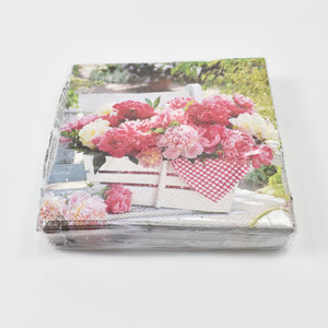 Decorative Beverage Napkins - 25X25cm - 40 Pieces