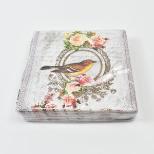 Decorative Beverage Napkins - 25X25cm - 40 Pieces