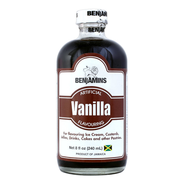 Benjamins Artificial Vanilla Flavoring 8oz/240ml