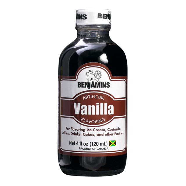 Benjamins Artificial Vanilla Flavouring 4oz, 120ml