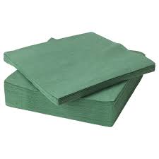 IKEA FANTASTIK Solid Napkins 50/pk