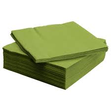 IKEA FANTASTIK Solid Napkins 50/pk