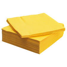 IKEA FANTASTIK Solid Napkins 50/pk