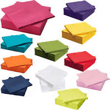 IKEA FANTASTIK Solid Napkins 50/pk