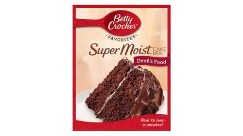 Betty Crocker Super Moist Cake Mix - Devils Food